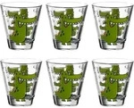 Leonardo BAMBINI Kinderbecher Krokodil 215ml 6er Set