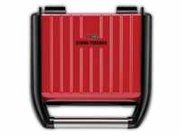 George Foreman Steel Family Fitnesgrill Rot 25040-56
