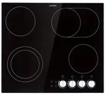 Klarstein EasyCook Keramikkochfeld 6100W Drehregler schwarz Schwarz