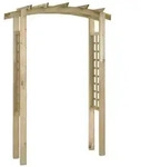 vidaXL Gartenbogen 150x60x210 cm Holz
