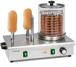 Klarstein Wurstfabrik 600 Hot Dog Maker 600W 3 Spie&szlig;e 5L 30-100&deg;C Glas...