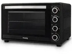 H.Koenig elektrischer Mini-Backofen FO45, 45 Liter, Multifunktionell,...