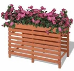 vidaXL Blumenkasten 100x50x71 cm Holz