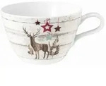 Milchkaffeetasse 0,37 l - Seltmann Weiden Life - Dekor Christmas - 1 St&uuml;ck