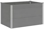 vidaXL Garten-Hochbeet WPC 150x100x91 cm Grau