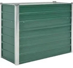 vidaXL Garten-Hochbeet Verzinkter Stahl 100x40x77 cm Gr&uuml;n