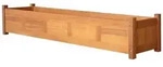 vidaXL Garten-Hochbeet Akazienholz 150x30x25 cm