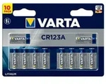 Varta Pack 10 Cr123A 3V Lithiumbatterien