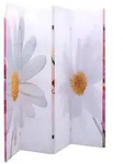 vidaXL Raumteiler klappbar 200 x 170 cm Blume