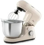 Klarstein Bella Pico 2G K&uuml;chenmaschine 1300W 1,7PS 6 Stufen 5 Liter Vintage-Creme
