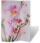 vidaXL Raumteiler klappbar 120 x 170 cm Blume