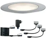 Paulmann Plug & Shine LED Bodeneinbauleuchte Floor Eco Basisset IP67 3000K 3x2W 