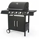 El Fuego Gasgrill San Angelo 4 Brenner AY0582 mit Seitenbrenner BBQ Grill