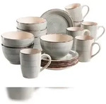 M&Auml;SER Fr&uuml;hst&uuml;ckset 18-tlg., Serie LUMACA, Blau, 931492