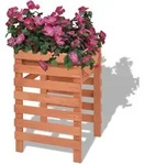 vidaXL Blumenk&uuml;bel 38x36x60 cm Holz