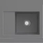 Villeroy & Boch Villeroy&Boch Sp&uuml;lbecken, K&uuml;chensp&uuml;le Subway 45 Compact Graphite