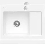 Villeroy & Boch Villeroy&Boch Sp&uuml;lbecken, K&uuml;chensp&uuml;le Subway 45 Compact Wei&szlig;