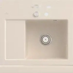 Villeroy & Boch Villeroy&Boch Sp&uuml;lbecken, K&uuml;chensp&uuml;le Subway 45 Compact Ivory