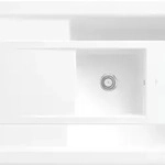 Villeroy & Boch Villeroy&Boch Rechteckiges Sp&uuml;lbecken, Keramiksp&uuml;le Timeline 60