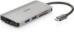 D-Link DUB-M810 USB-C 8-Port USB 3.0 Hub HDMI, Ethernet, Card Reader, Power