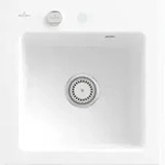 Villeroy & Boch Villeroy&Boch Sp&uuml;lbecken, K&uuml;chensp&uuml;le Subway 45 XS Stone White