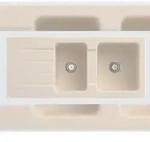 Villeroy & Boch Villeroy&Boch Sp&uuml;lbecken, K&uuml;chensp&uuml;le Architectura 80 Ivory