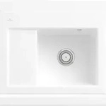 Villeroy & Boch Villeroy&Boch Sp&uuml;lbecken, K&uuml;chensp&uuml;le Subway 45 Compact Stone