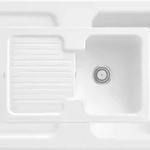 Villeroy & Boch Villeroy&Boch Sp&uuml;lbecken, K&uuml;chensp&uuml;le Condor 45 Stone White