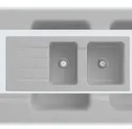 Villeroy & Boch Villeroy&Boch Sp&uuml;lbecken, K&uuml;chensp&uuml;le Architectura 80 Steam