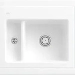 Villeroy & Boch Villeroy&Boch Sp&uuml;lbecken, K&uuml;chensp&uuml;le Subway 60 XM Stone White