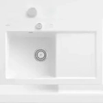 Villeroy & Boch Villeroy&Boch Sp&uuml;lbecken, K&uuml;chensp&uuml;le Subway 45 Stone White