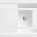 Villeroy & Boch Villeroy&Boch Sp&uuml;lbecken mit Abtropffl&auml;che links, Timeline 50 Stone