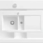 Villeroy & Boch Villeroy&Boch Sp&uuml;lbecken, K&uuml;chensp&uuml;le Subway 60 Stone White