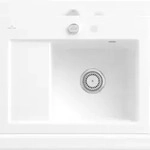 Villeroy & Boch Villeroy&Boch Sp&uuml;lbecken, K&uuml;chensp&uuml;le Subway 45 Compact Stone