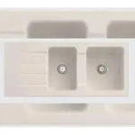 Villeroy & Boch Villeroy&Boch Sp&uuml;lbecken, K&uuml;chensp&uuml;le Architectura 80 Crema