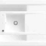 Villeroy & Boch Villeroy&Boch Rechteckiges Sp&uuml;lbecken, Keramiksp&uuml;le Timeline 60