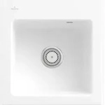 Villeroy & Boch Villeroy&Boch Sp&uuml;lbecken, K&uuml;chensp&uuml;le Subway 45 XS Stone White