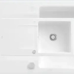 Villeroy & Boch Villeroy&Boch Sp&uuml;lbecken, K&uuml;chensp&uuml;le Siluet 60 Stone White