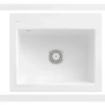 Villeroy & Boch Villeroy&Boch Sp&uuml;lbecken, K&uuml;chensp&uuml;le Subway 60 S Stone White