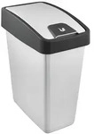 KEEEPER 25L M&uuml;lleimer mit silbernem Klappdeckel, Magne-Kollektion