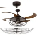 Lucci Deckenventilator Fanaway Industri Bronze mit Licht 122