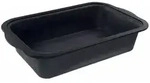 ZENKER Auflaufform, Ofenform, Silikonbackform, Nylon, Schwarz, 28 x 18 cm, 43575