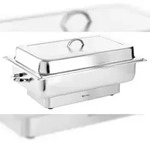 Hendi Elektrischer Chafing Speisenw&auml;rmer Pollina, Edelstahl, 35.5 x 61.5 x 28, GN
