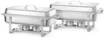 HENDI Chafing Dish Gastronorm 1/1, Kitchen Line, 9L, 2 Stk., 600x358x(H)295mm