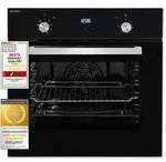 Exquisit EBE 657-2U Einbaubackofen | 59 L Backofenvolumen | Hei&szlig;luft 