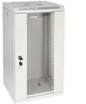 HMF 63312-07 Serverschrank 10 Zoll, 12 HE, 31,2 x 30 x 61,6 cm, Lichtgrau