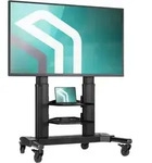 ONKRON Mobiler TV St&auml;nder f&uuml;r 40-80 Zoll, bis 55 kg, h&ouml;henverstellbar, max.