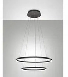 GIOTTO LED-Pendelleuchter 52W schwarz 3508-45-101 Fabas Luce