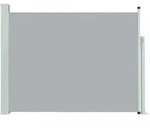 vidaXL Einziehbare seitliche Terrassenmarkise 140 x 500 cm, Modell Riviera Luna in
