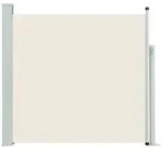 vidaXL Einziehbare seitliche Terrassenmarkise 100 x 500 cm, Modell Riviera Horizon